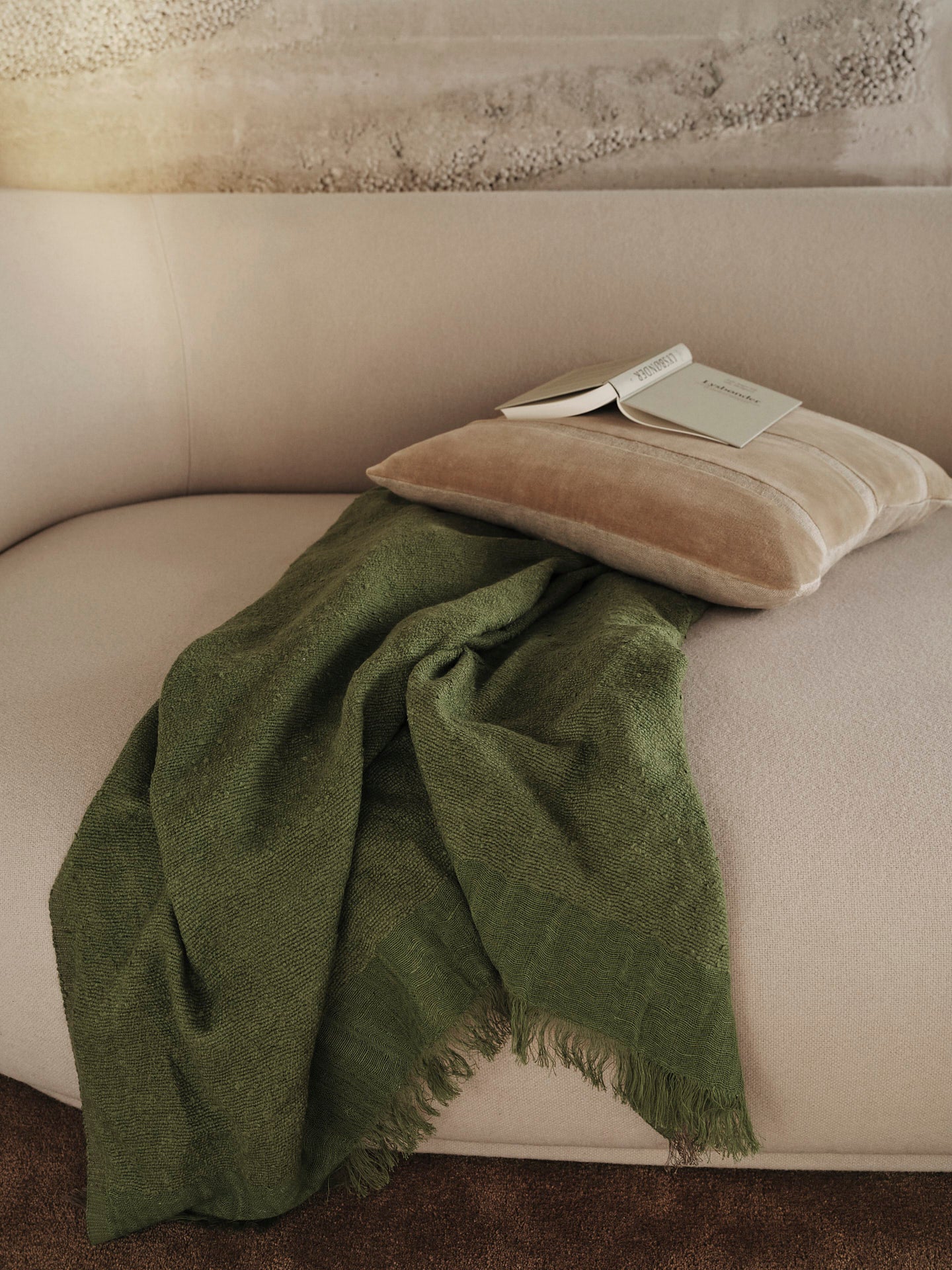 Weaver Throw - Avocado - Image 2